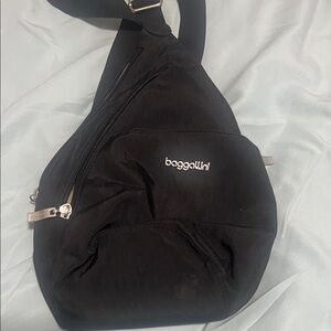 Baggallini Black Sling Bag